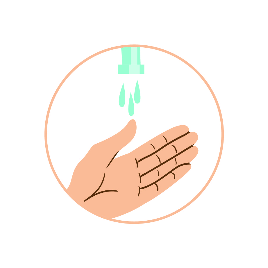 How to wear contact lenses - Wash your hands